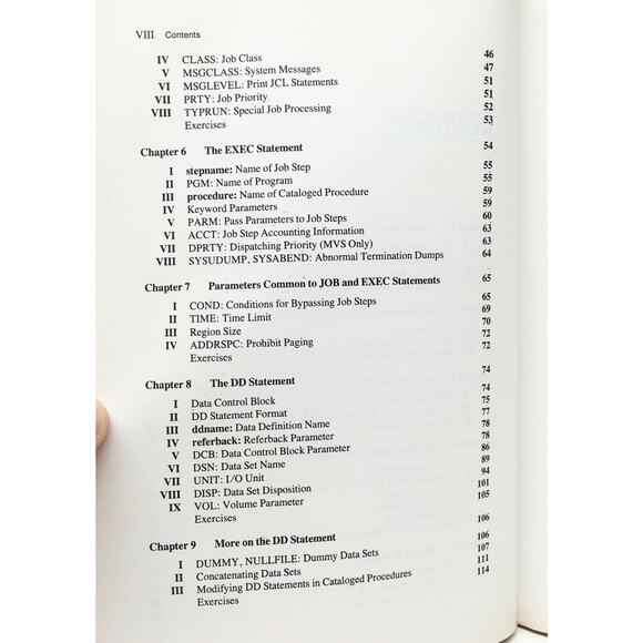 Vintage 1987 IBM System 370 Job Control Language by Gary DeWard Brown Paperback - Picture 5 of 10